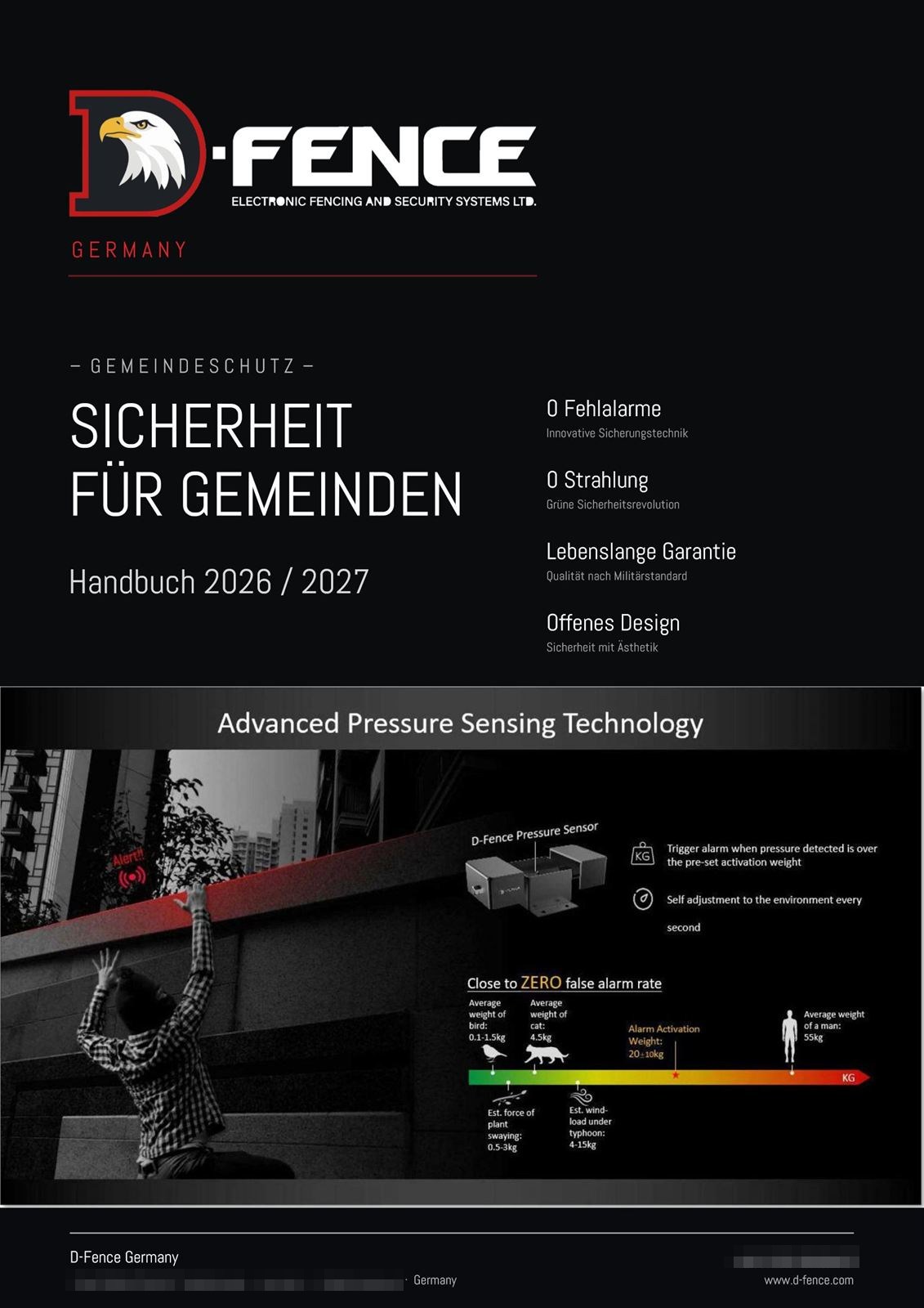 D-FENCE NEWS, Innovation in der Sicherheit.